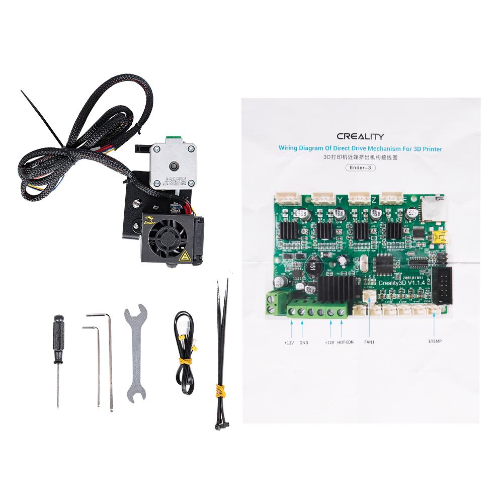 Ender 3(Pro)/3 V2 Upgraded Direct Extruding Full Kits with Nozzles