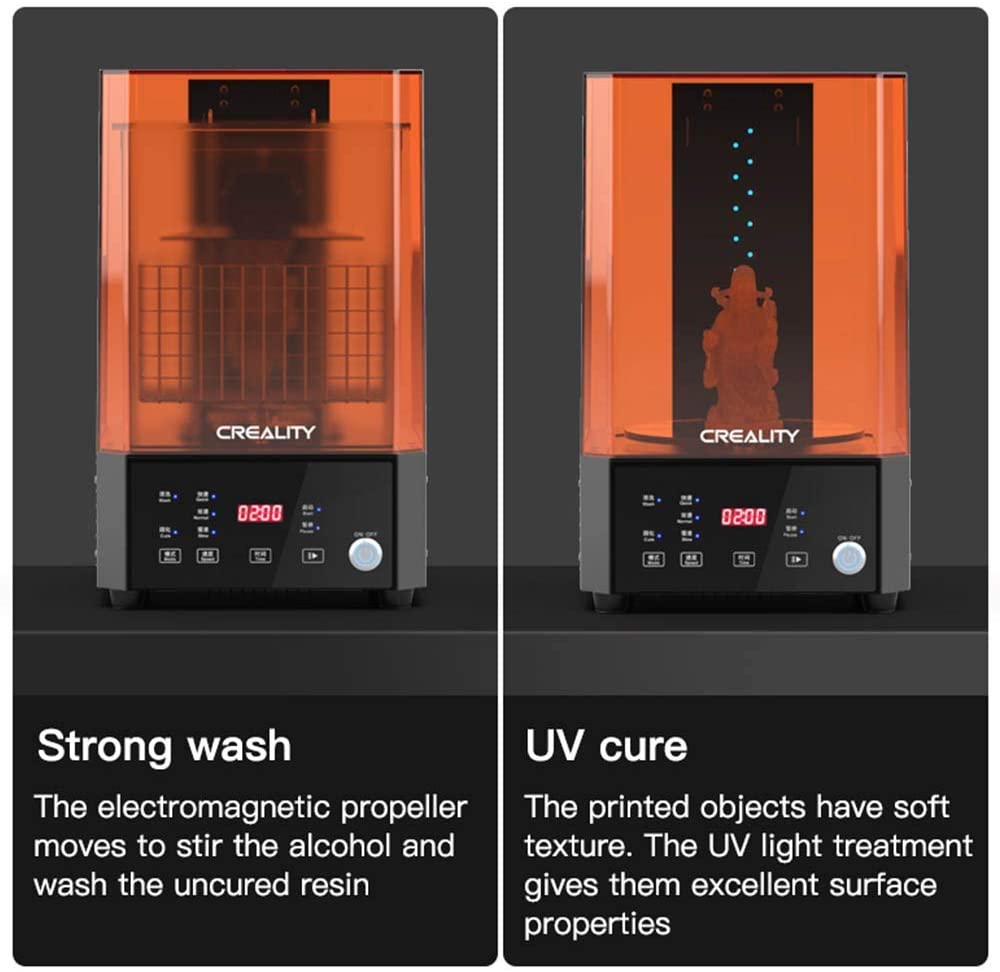 creality resin, uw-01 washing machine