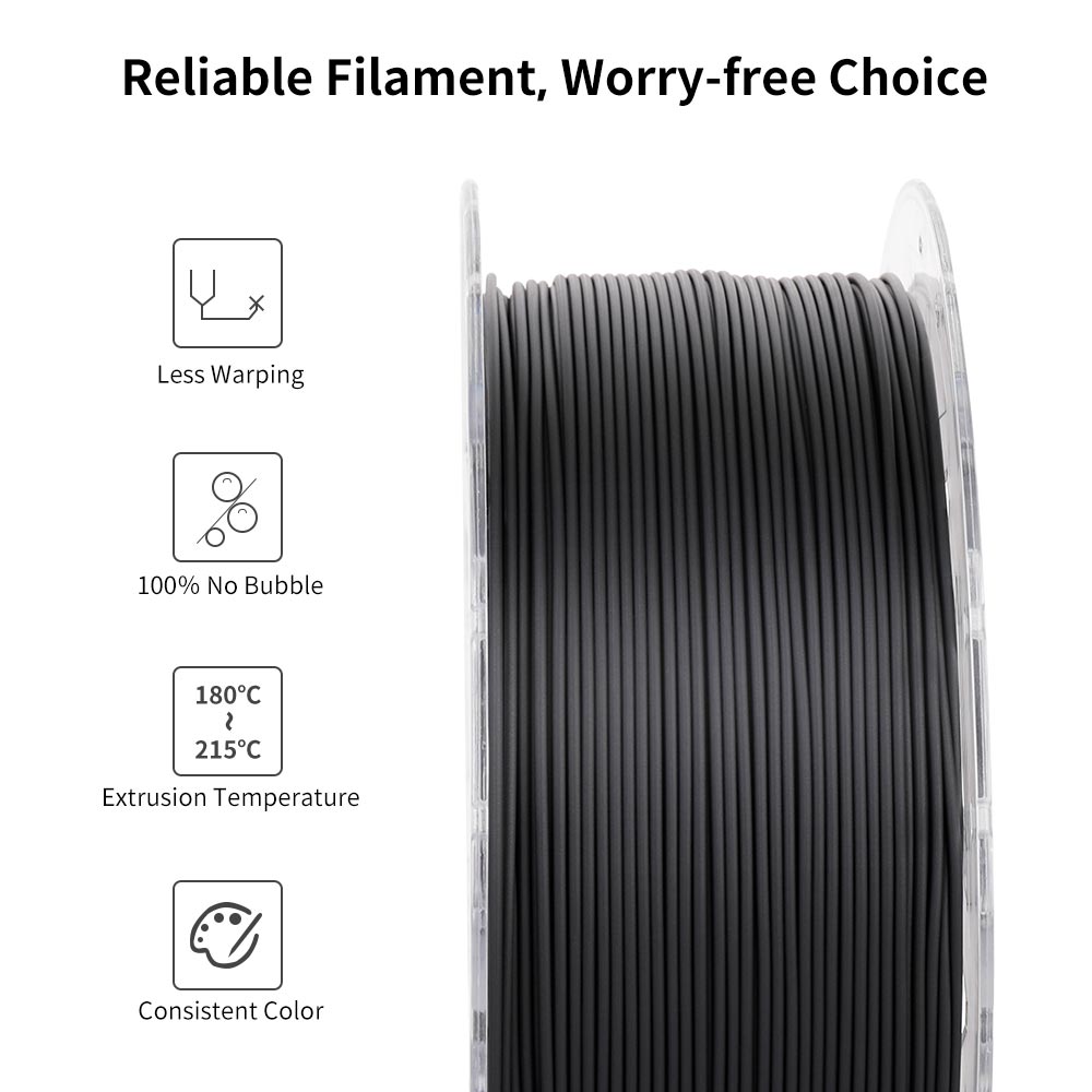 Creality Filament PLA Hyper, Blanc, 1.75 mm, 1 kg