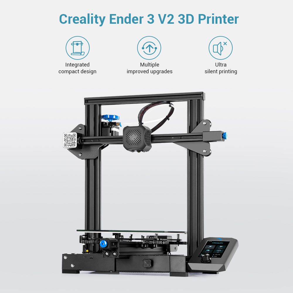 Imprimante 3D Creality Ender-3 V2 Neo, Mise à Niveau de Ender-3 V2 Ave