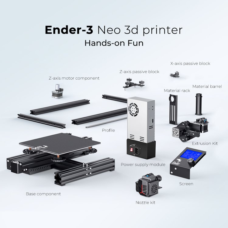 creality 3d official eu ender 3 neo 3d printer sale