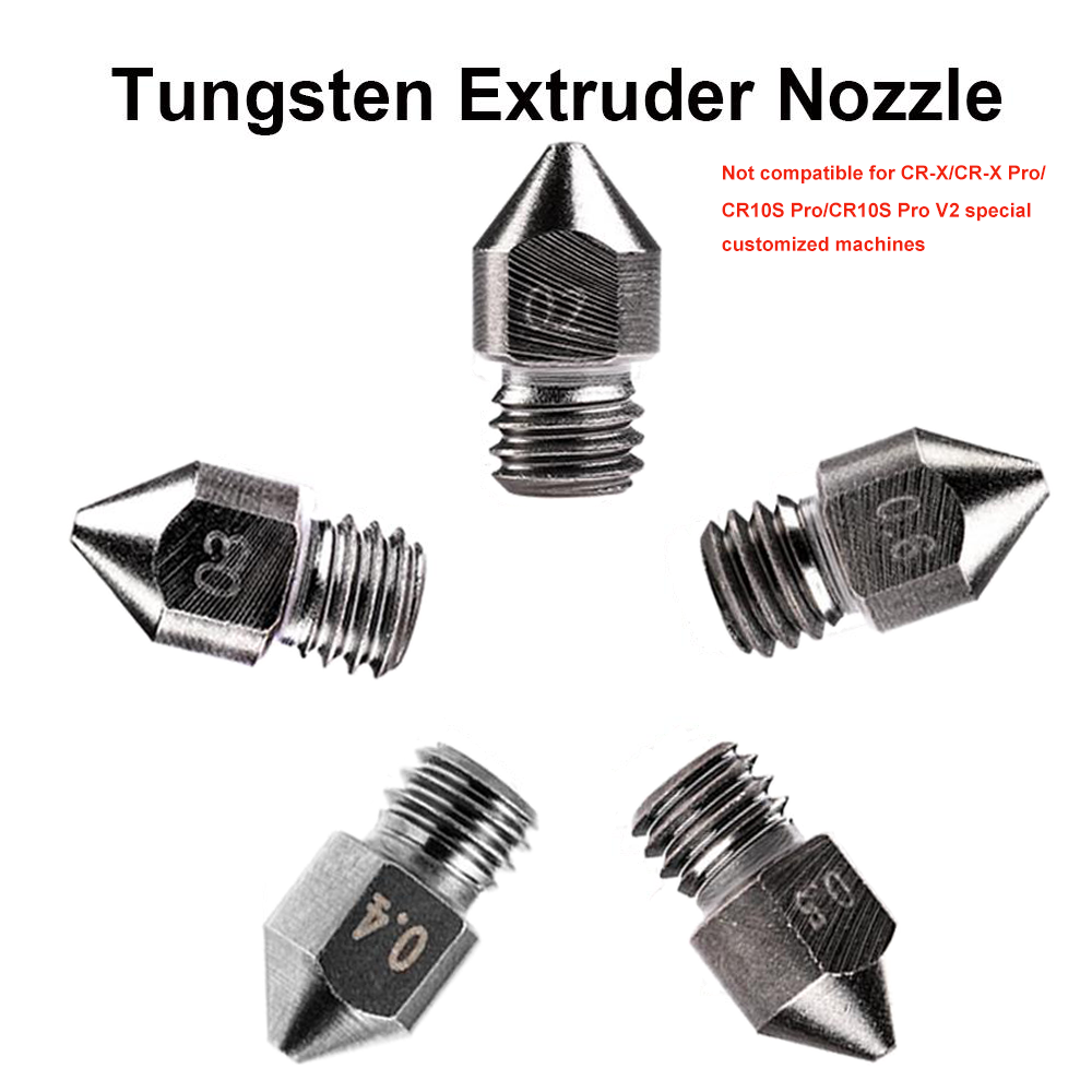 Tungsten Brass 3DPrinter Extruder Nozzle