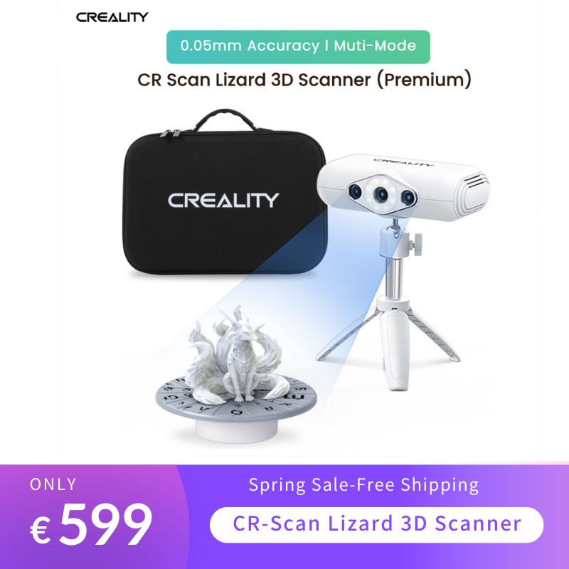 軽量な折り畳み自転車 Creality Lizard 3D スキャナー | vendee