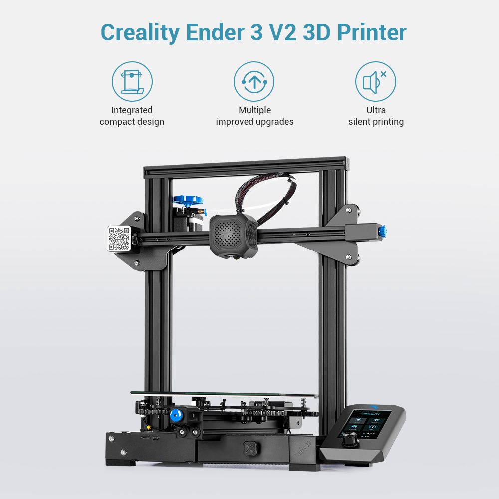 creality ender-3 v2 3d printer with cr touch sale