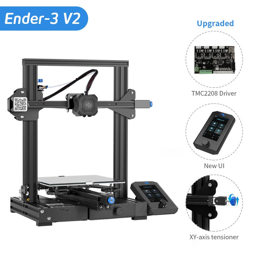 creality ender-3 v2 3d printer with cr touch sale