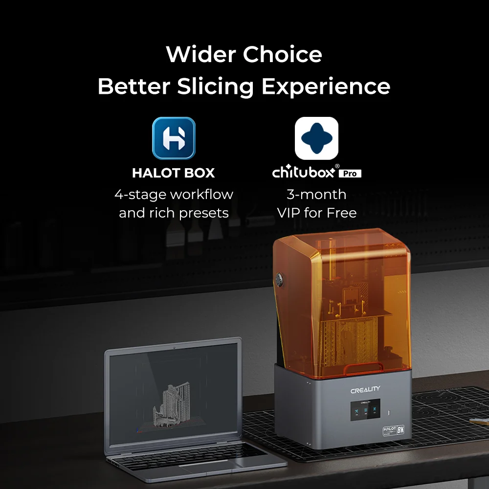 Creality Halot Mage 8K Resin 3D Printer