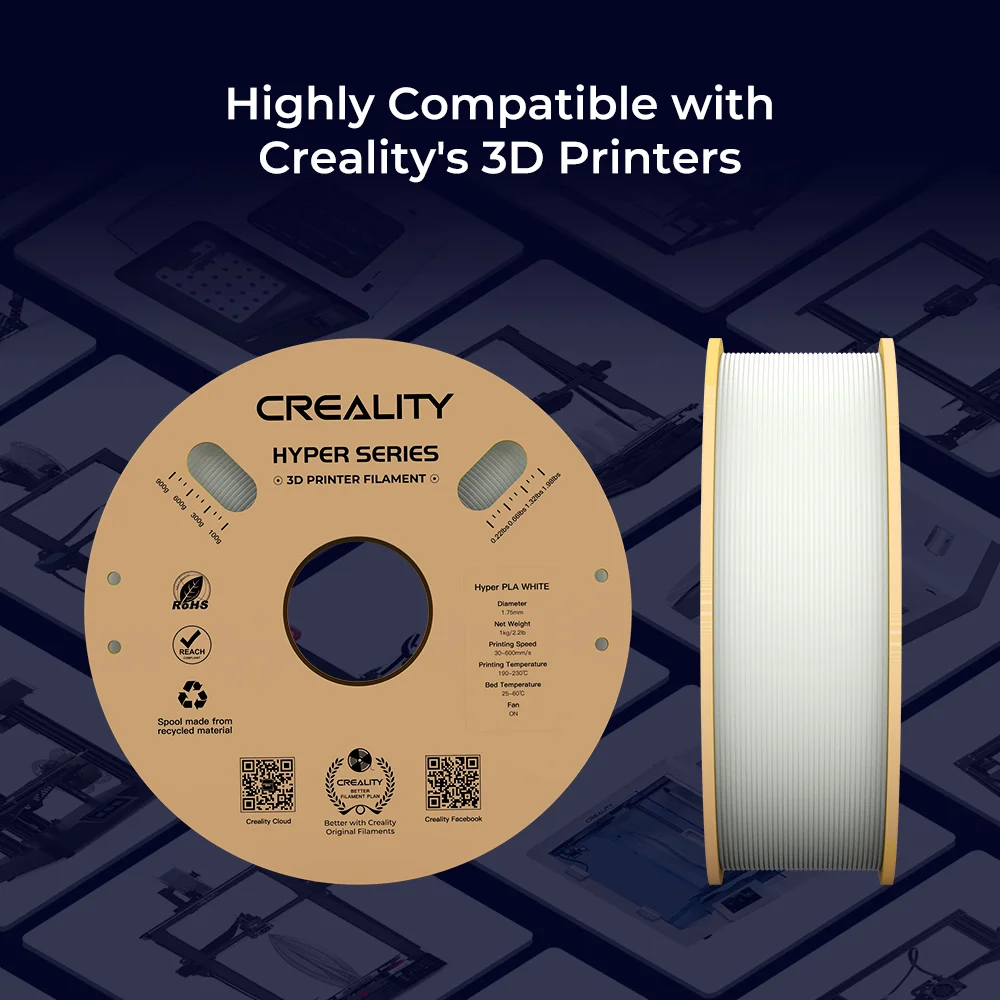 Creality Hyper 1.75mm PLA 3D Printing Filament