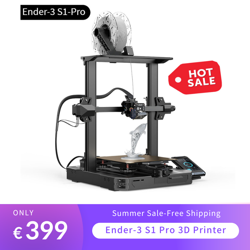 Creality ender 3 s1 pro 3d printer hot sale