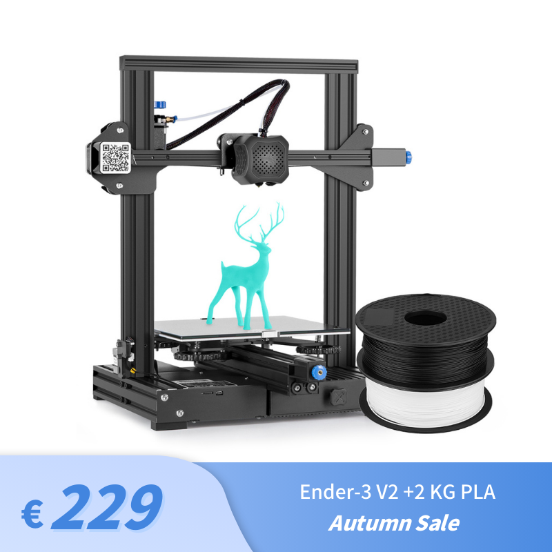 creality ender-3 v2 3d printer on sale