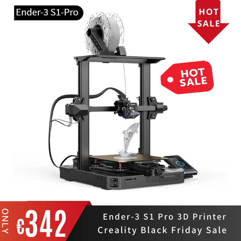 Creality ender 3 s1 pro 3d printer hot sale