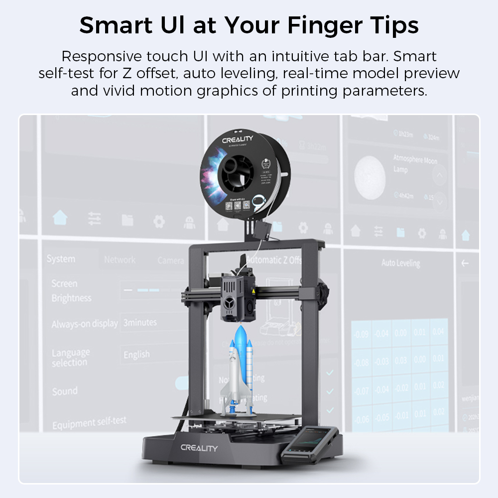 creality ender-3 v3 ke 3d printer