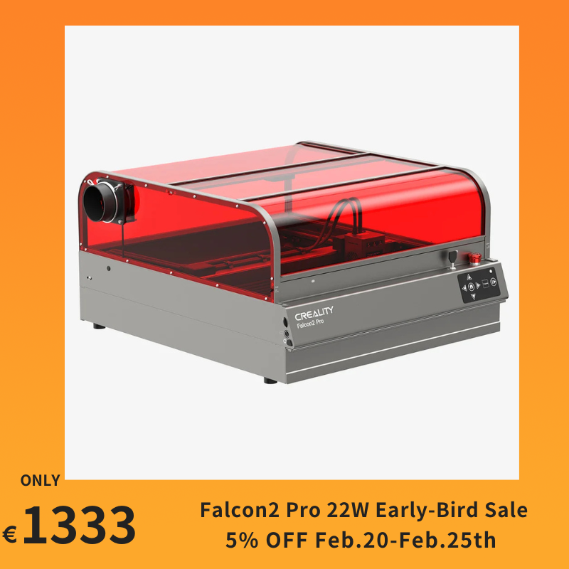 Falcon 2Pro Enclosed Laser Engraver Cutter 22w