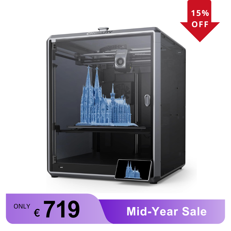 Creality CR-Scan Otter Lite Scanner 3D pour impression 3D, numérisation à haute trame 30 ps