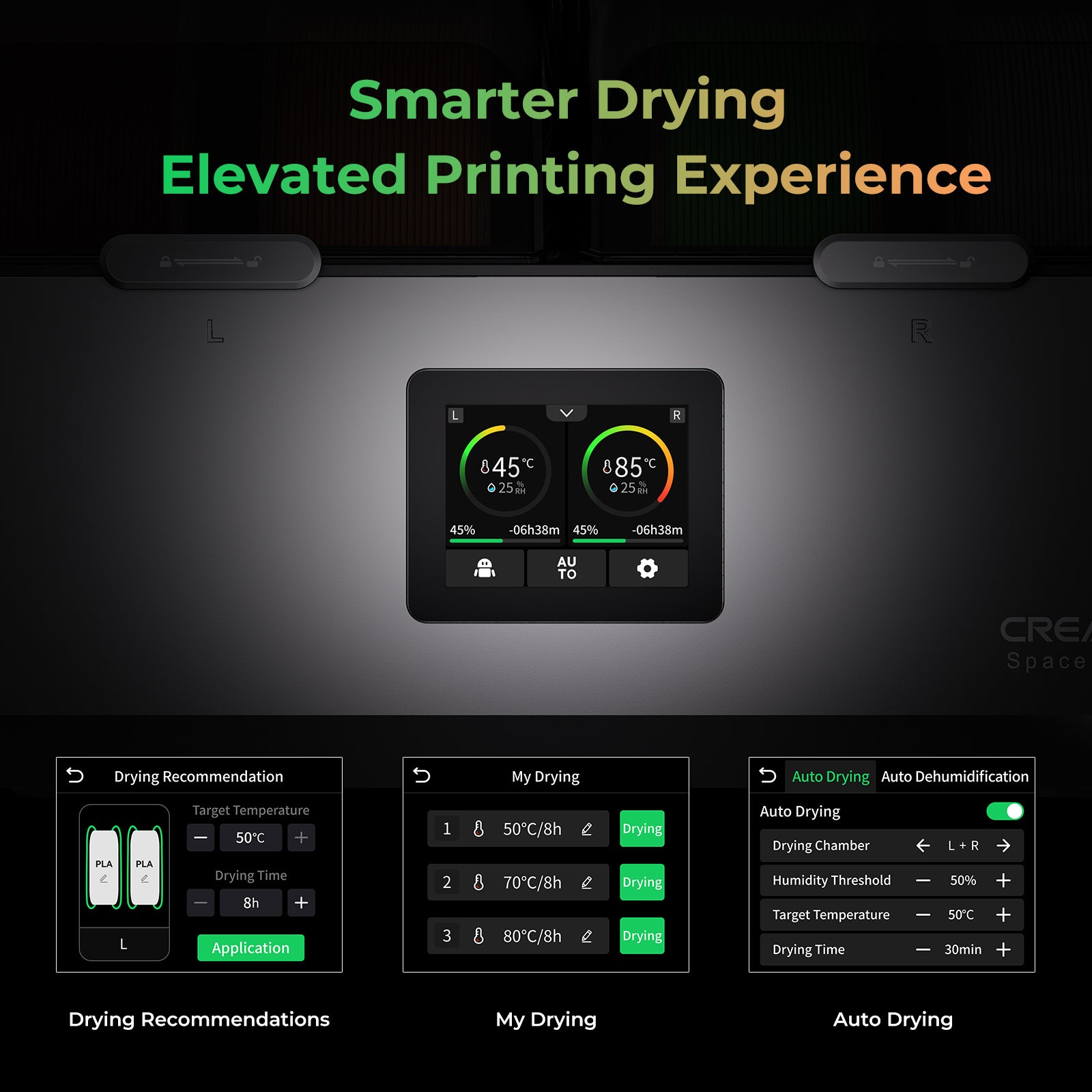 Creality SpacePi X4 Filament Dryer