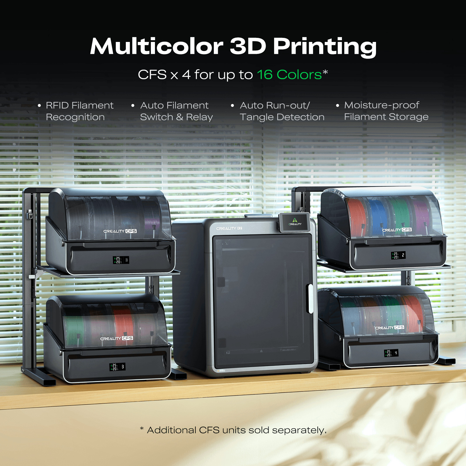 Creality K2 Combo 3D Printer