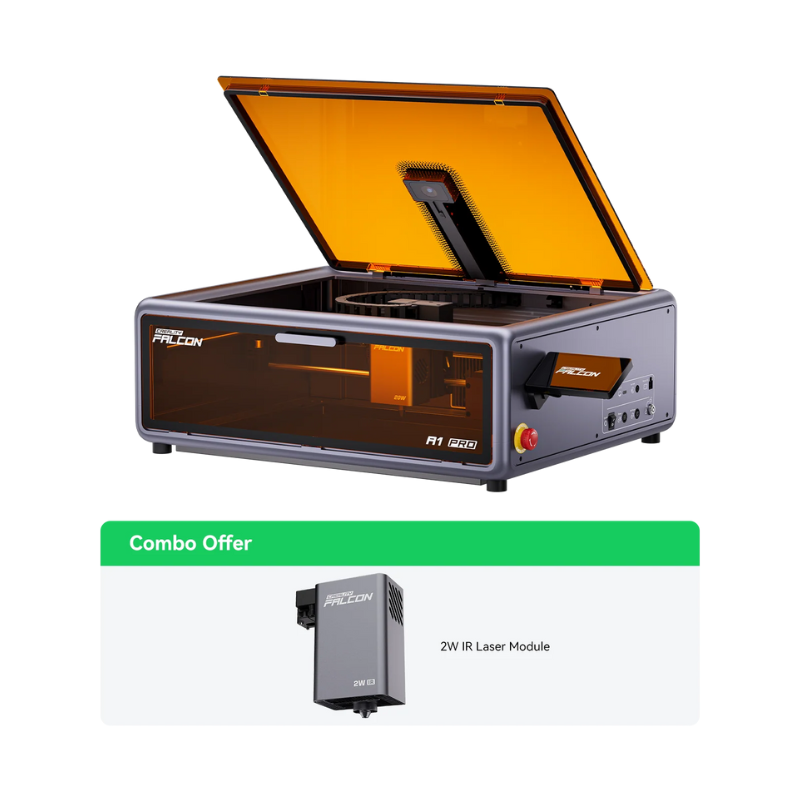 Creality Falcon A1 Pro 20w Enclosed Laser Engraver Cutter