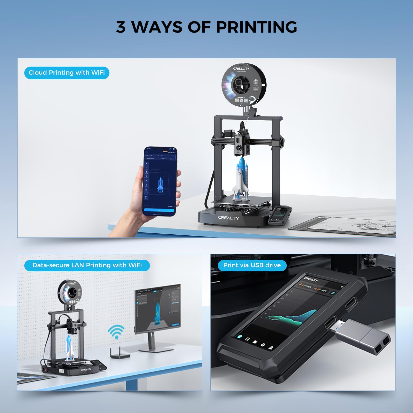 Creality Ender-3 V3 KE 3D Printer 