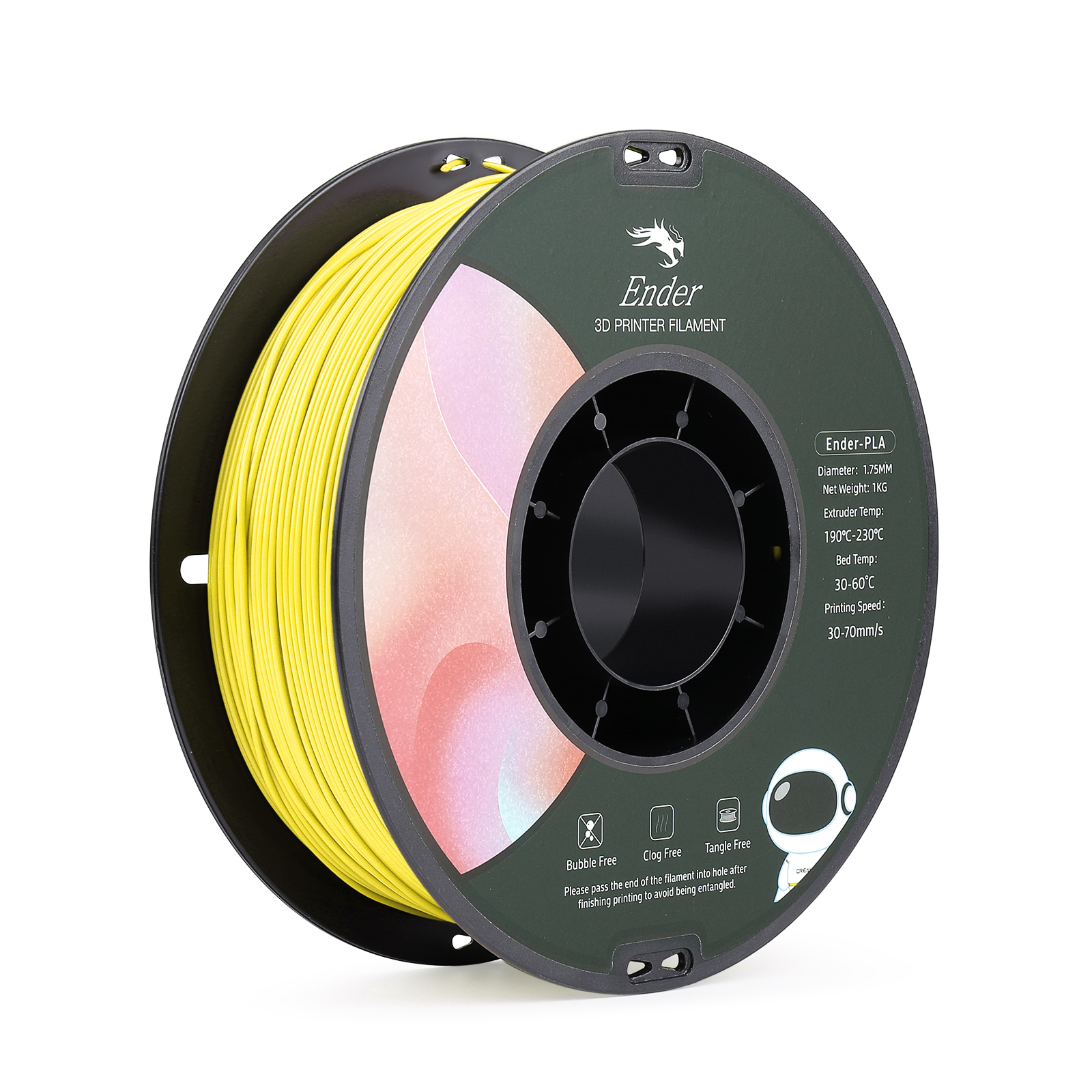 Ender 1KG 1.75mm PLA 3D Printing Filament