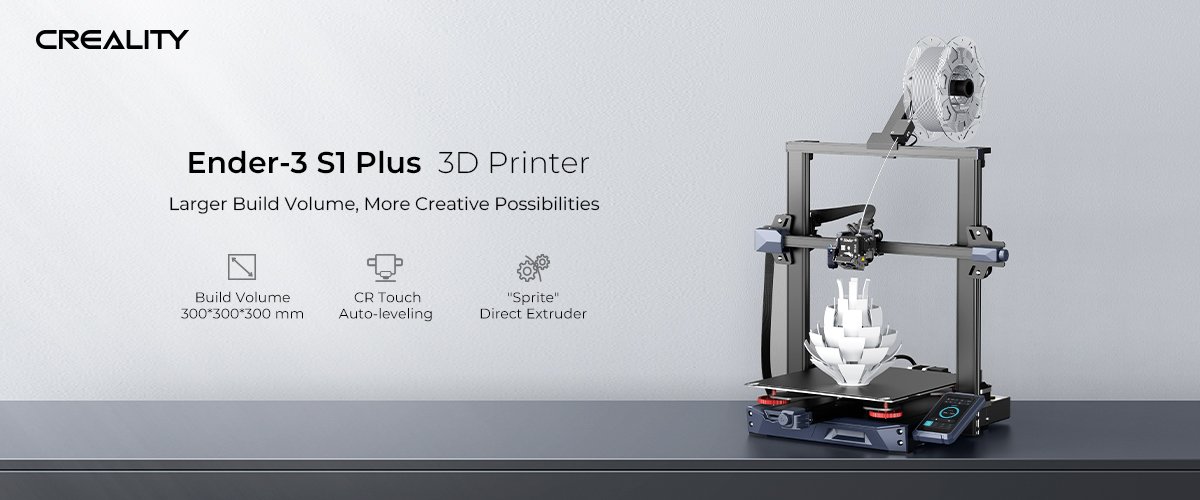 creality ender-3 s1 plus 3d printer