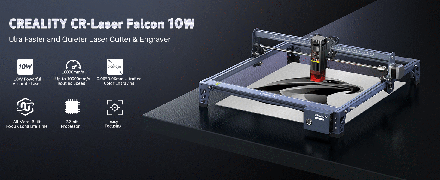 Creality3D 10W CV-30 CR-Laser Falcon Engraver