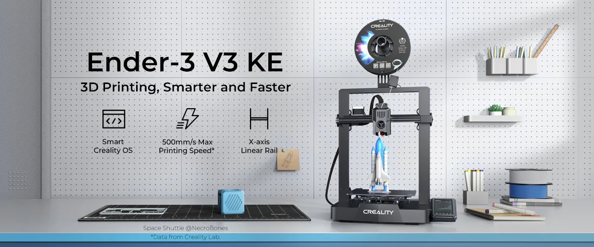 Ender-3V3 SE avec Sprite Direct, Imprimante 3D Ender