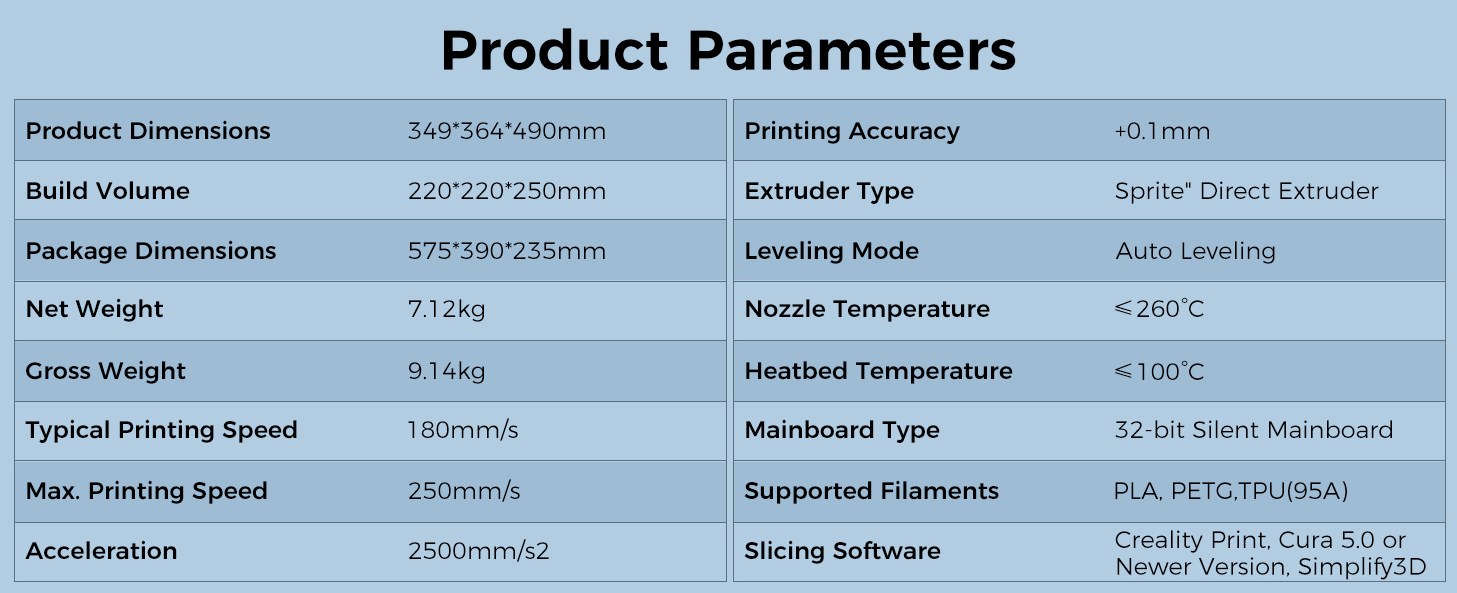 creality ender-3 v3 se 3d printer