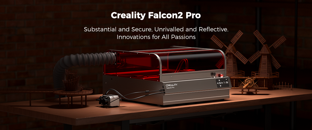 Falcon 2Pro Enclosed Laser Engraver Cutter 22w
