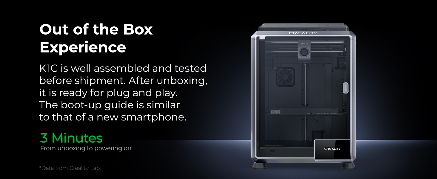 creality k1c 3d printer