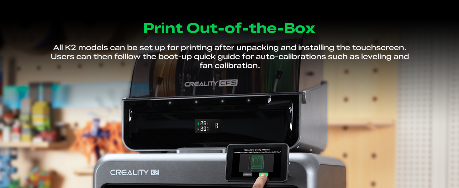 Creality K2 Combo 3D Printer