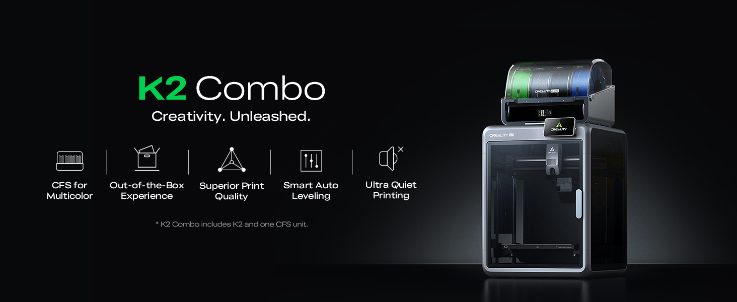 Creality K2 Combo 3D Printer