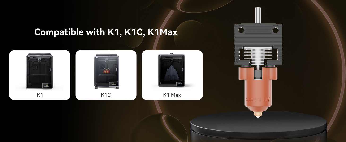 Creality K1/K1 Max/K1C Ceramic Heating Block Kit