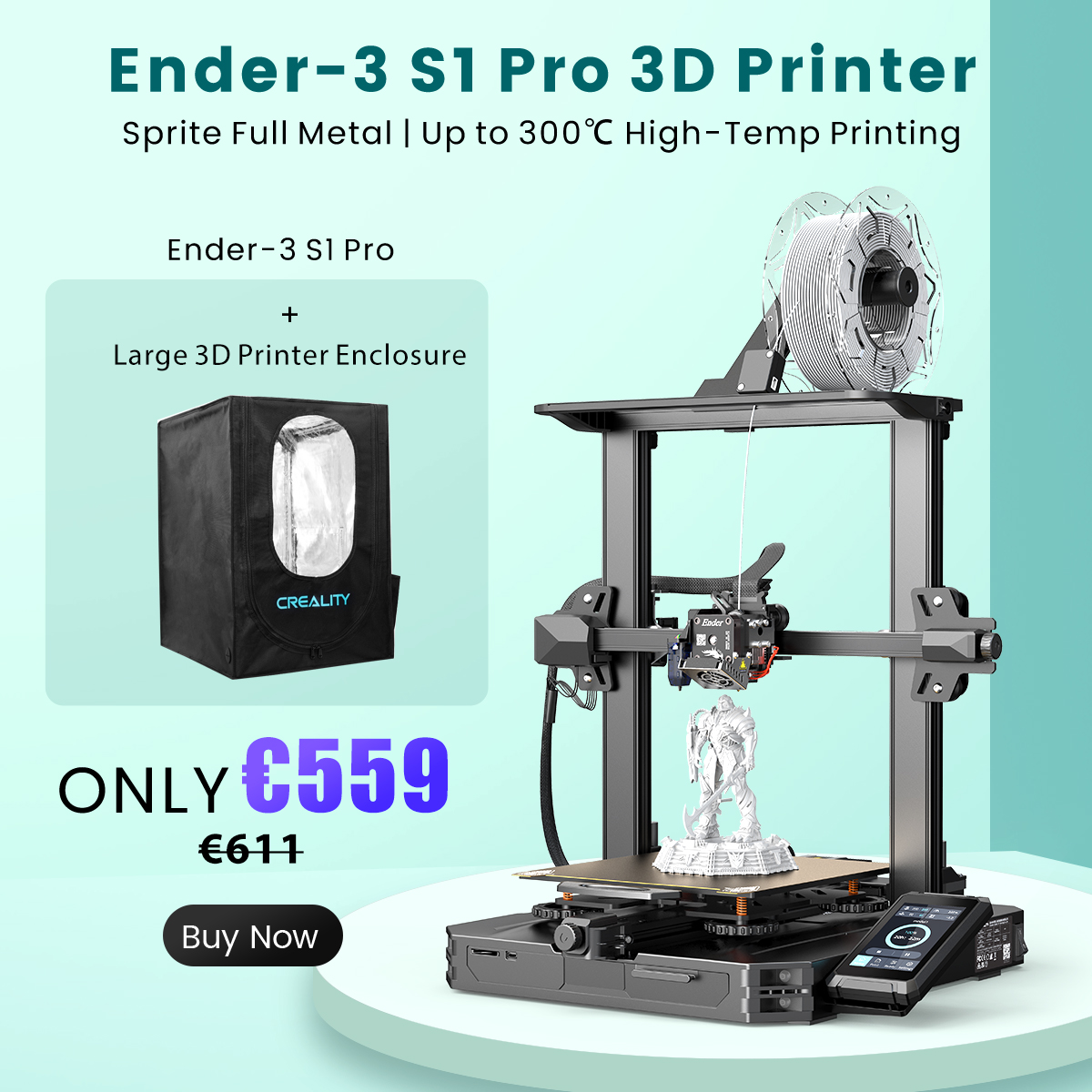 comgrow creality ender 3 neo 3d printer