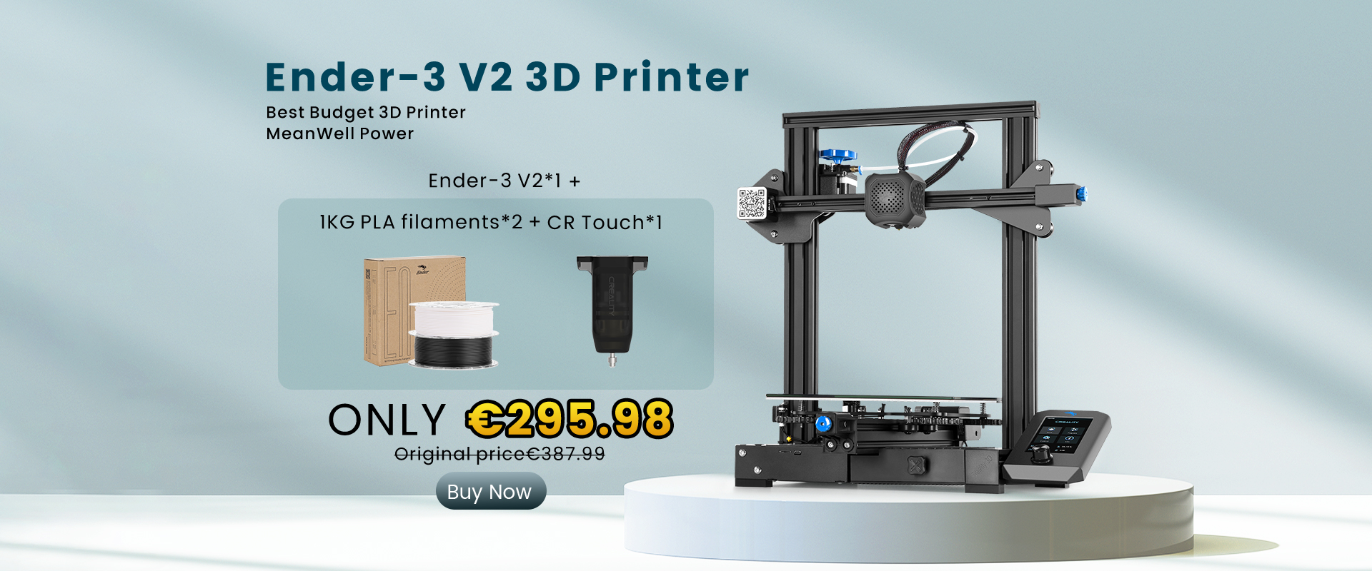 Imprimante 3D Creality Ender-3 V2 Neo, Mise à Niveau de Ender-3 V2 Ave